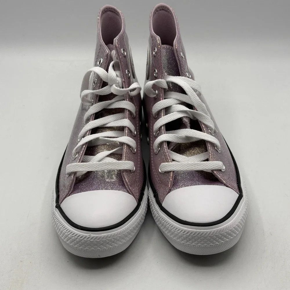 Converse Chuck Taylor All Star Hi Kids 7 Altitude Lilac Shimmer A14333C